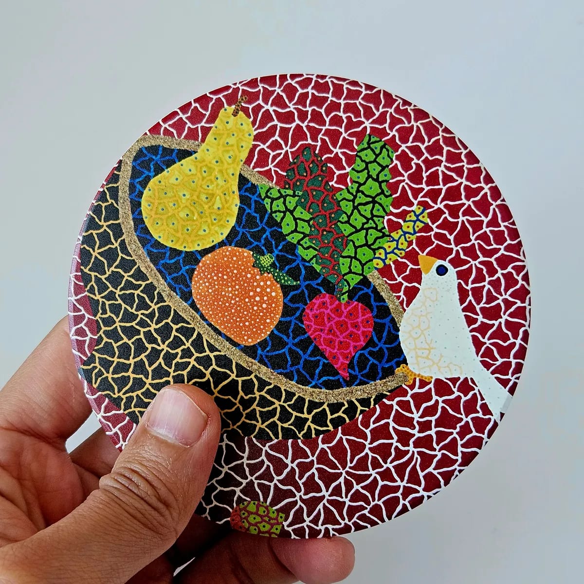 Yayoi Kusama Bird Coaster