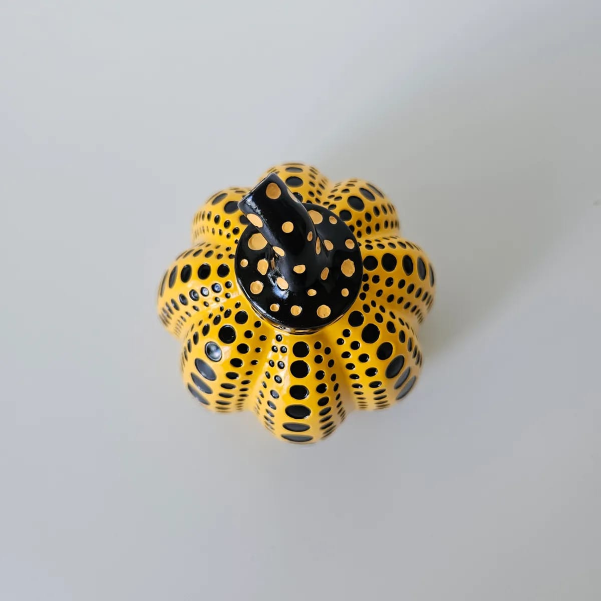Yayoi Kusama Yellow Pumpkin Decoration
