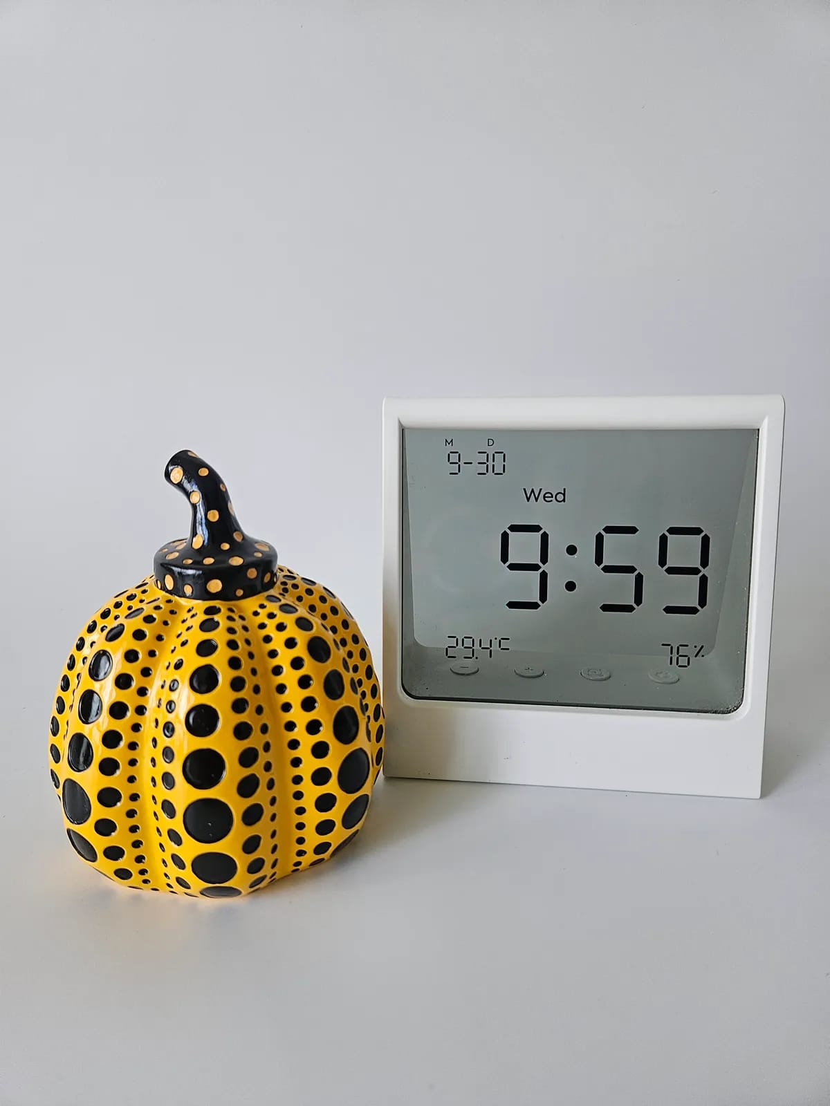 Yayoi Kusama Yellow Pumpkin Decoration