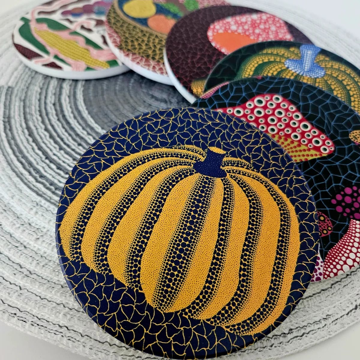 Yayoi Kusama Coaster Set of 6
