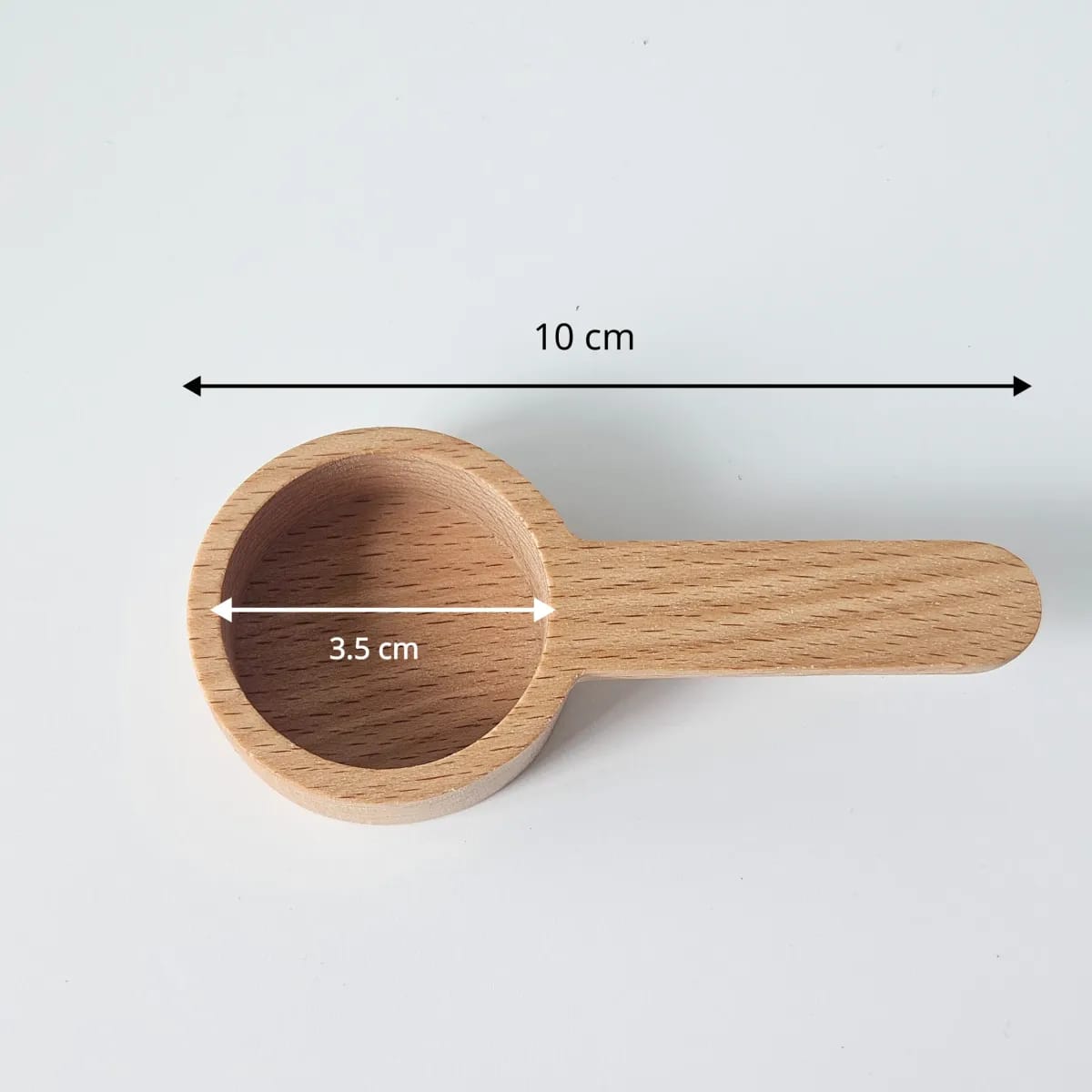Wooden Coffee Scoop for Beans & Grounds