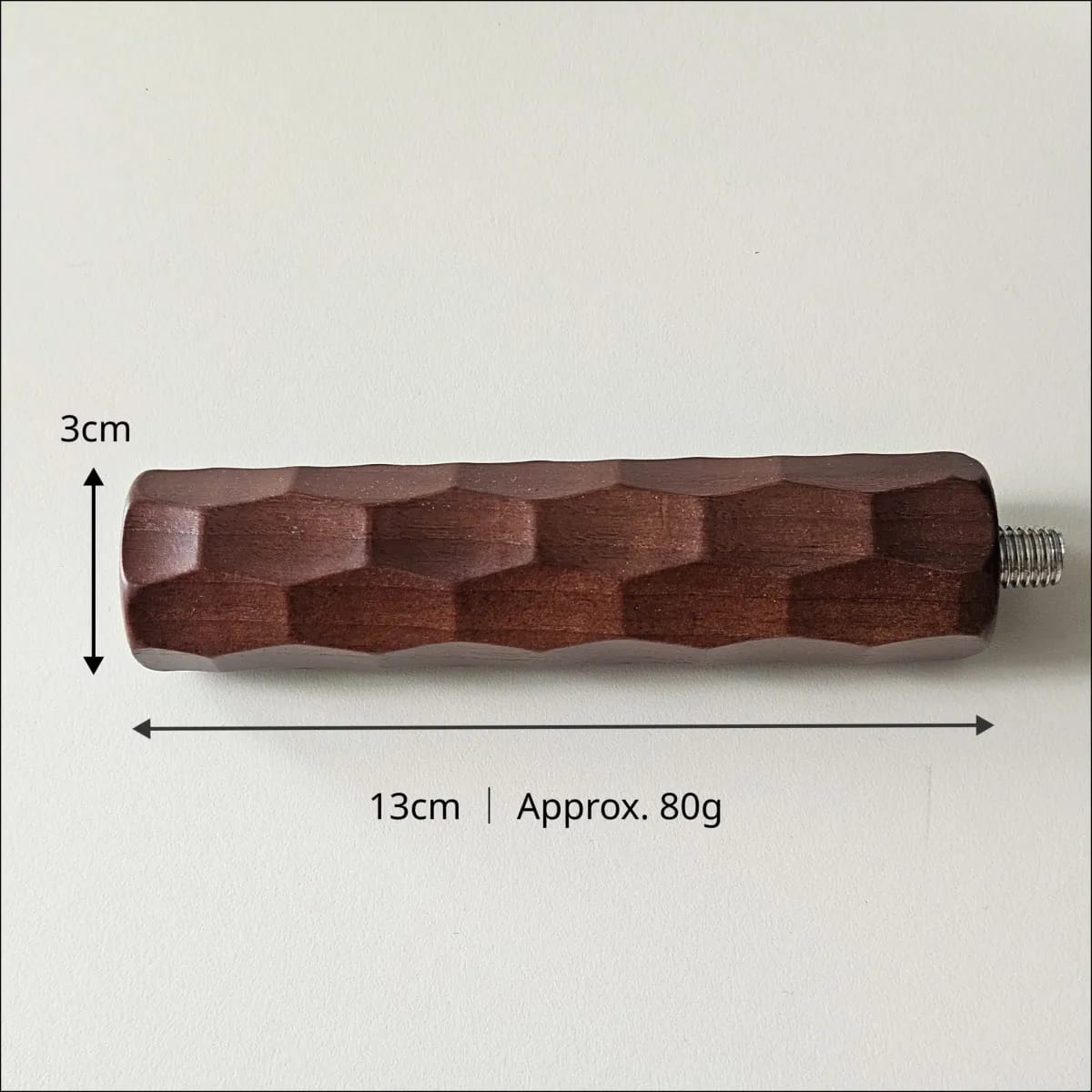 Walnut Portafilter Handle – Dragon Ridge M10 Thread