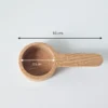 Wooden Coffee Scoop for Beans & Grounds | Minimalist Barista Measuring Spoon