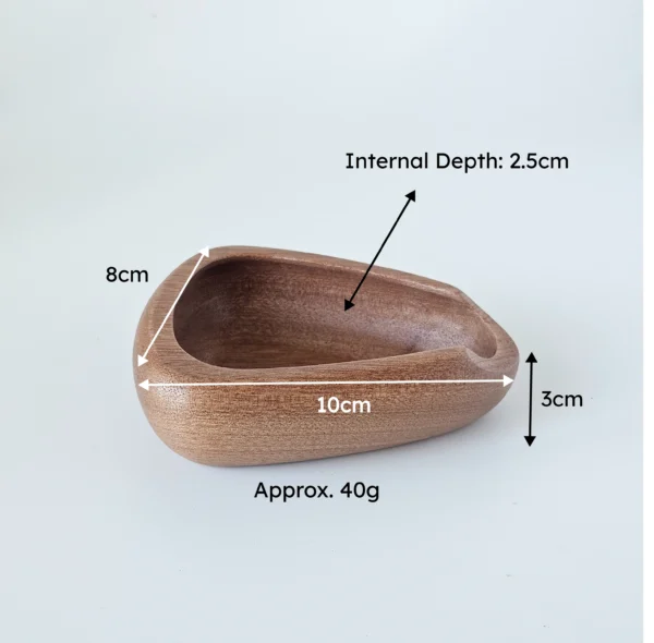 Natural Wood Coffee Scoop Rest