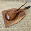 Wooden Spoon Rest hero Wooden Spoon Rest Natural Wood Utensil Rest