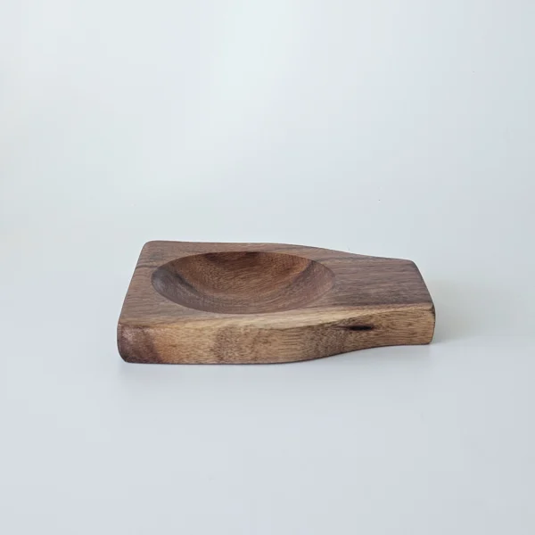 Wooden Spoon Rest view 2 Wooden Spoon Rest Natural Wood Utensil Rest