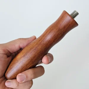 Rosewood Curved Portafilter Handle - M10 Thread