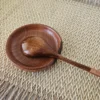 round spoon rest hero Wooden Spoon Rest | Natural Wood Cooking Accessory
