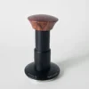 58mm spring espresso tamper with walnut handle