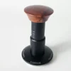 58mm spring espresso tamper with walnut handle